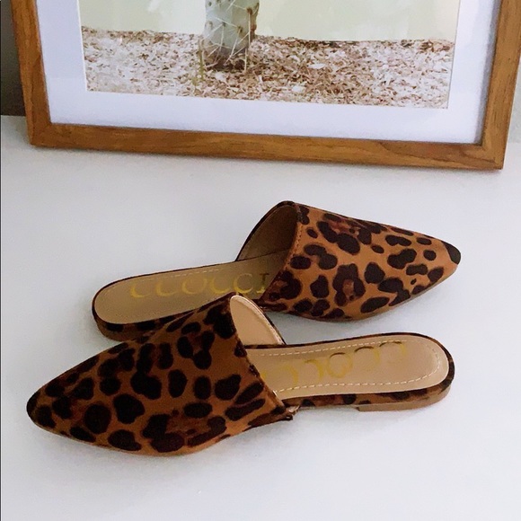 Vici Shoes - Ccocci Leopard Slides size 6.5 NIB